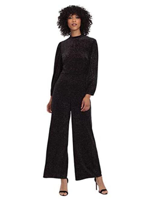 Maggy London Women's Long Sleeve Occasion Dressy Jumpsuit