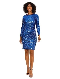 Women's Holiday Sequin Dress Event Occasion Cocktail Party Guest of