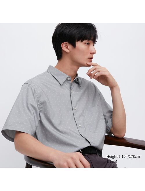 UNIQLO Extra Fine Cotton Short-Sleeve Shirt