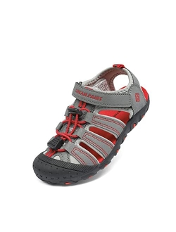 Boys Girls Closed-Toe Outdoor Summer Sport Sandals(Toddler/Little Kid/Big Kid)