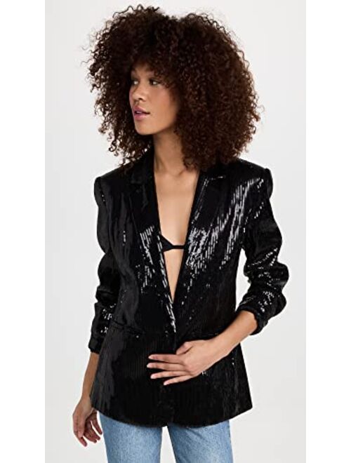 English Factory Women's Sequin Blazer