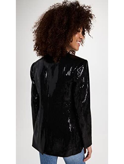 English Factory Women's Sequin Blazer