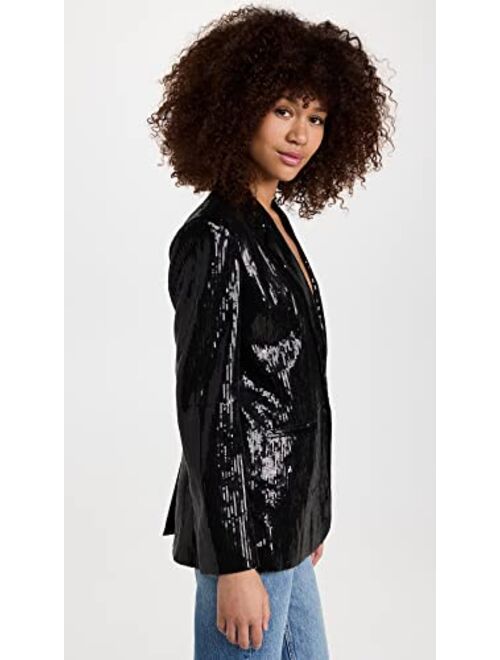 English Factory Women's Sequin Blazer