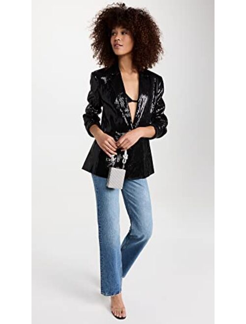 English Factory Women's Sequin Blazer