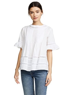 Women's Lace Boho Blouse