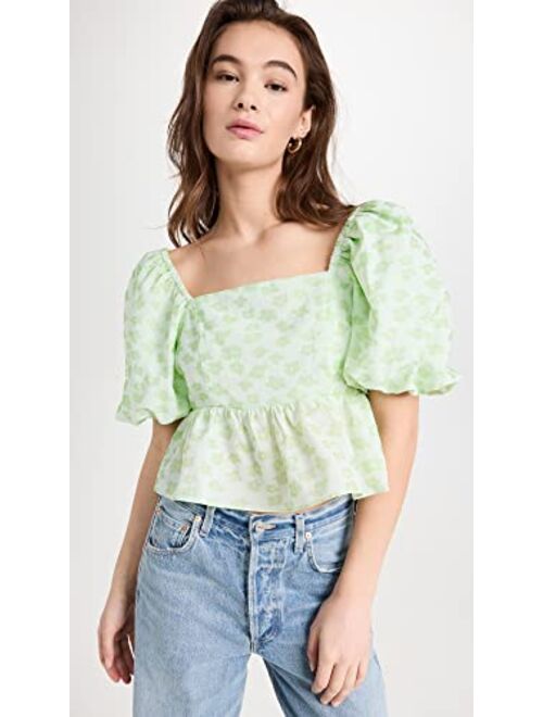 English Factory Women's Floral Blouse