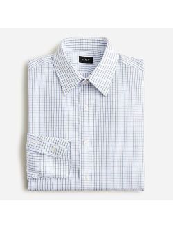 Bowery stretch cotton shirt with point collar