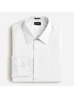 Bowery stretch cotton shirt with point collar