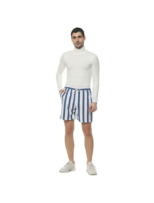 Campus Sutra Men Striped Shorts