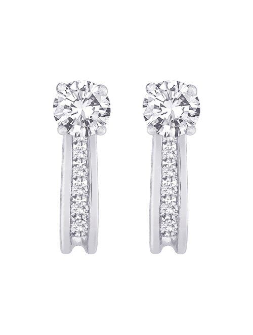 Katarina Diamond Earring Jackets in 10K Gold (1/4 cttw, J-K, I2-I3)