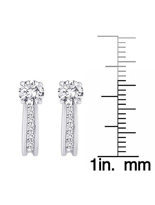 Katarina Diamond Earring Jackets in 10K Gold (1/4 cttw, J-K, I2-I3)