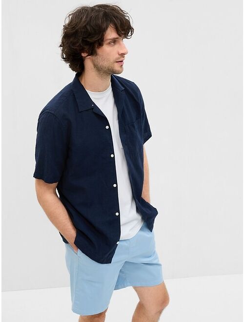 Gap Linen-Cotton Vacay Shirt