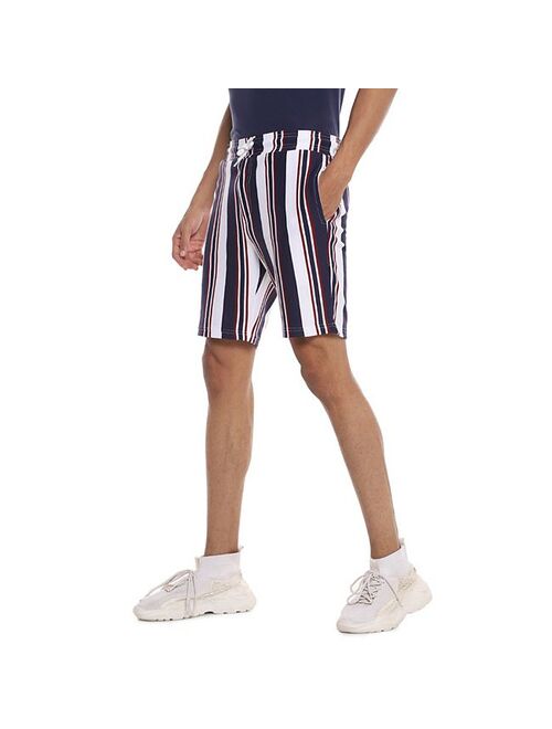 Campus Sutra Men Striped Shorts