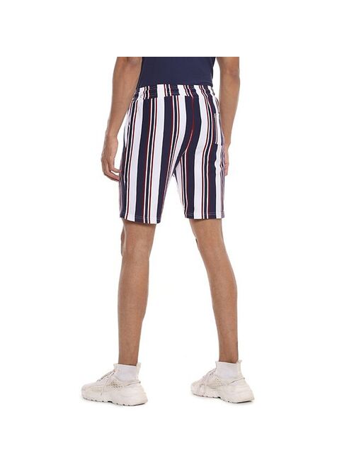 Campus Sutra Men Striped Shorts