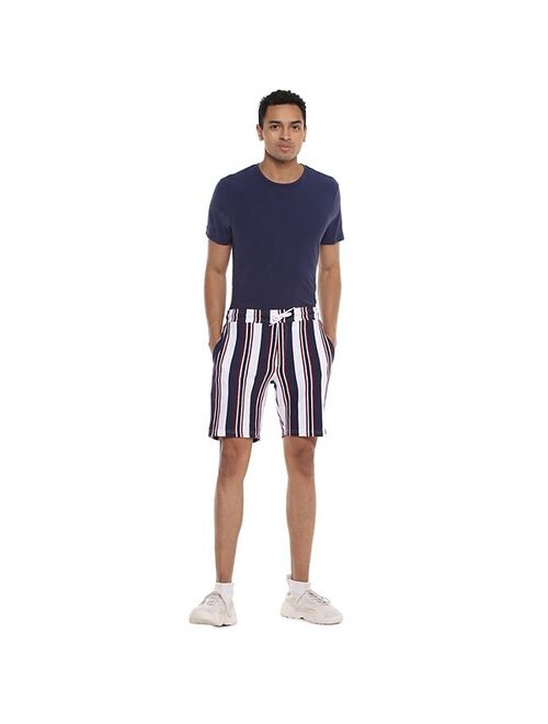 Campus Sutra Men Striped Shorts