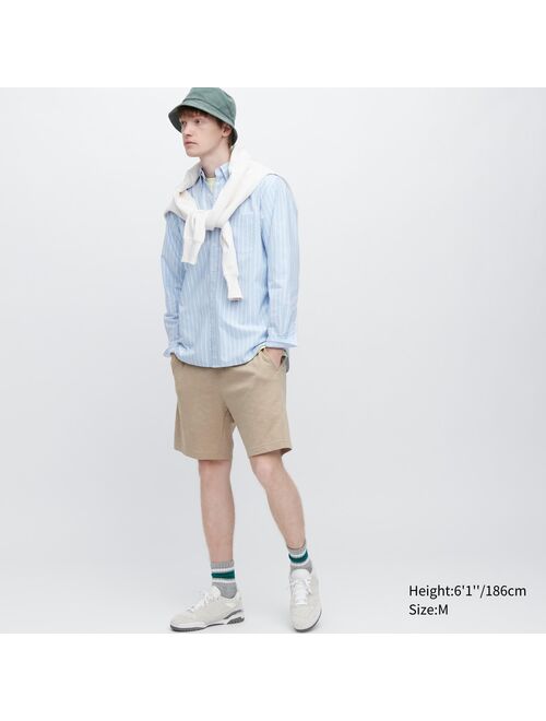 Uniqlo AIRism Cotton Easy Shorts (8")