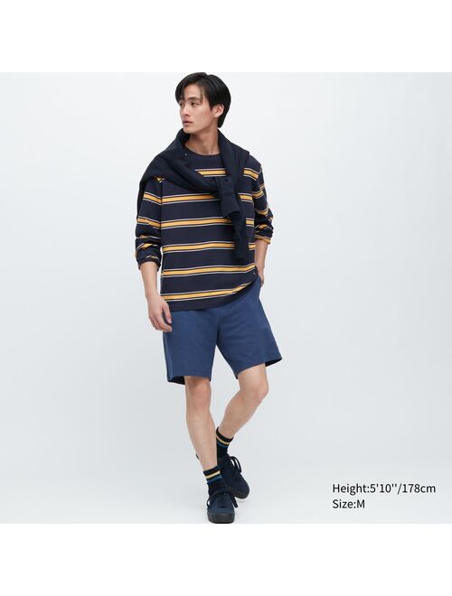 Uniqlo AIRism Cotton Easy Shorts (8")