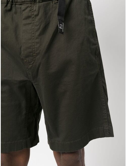 Woolrich belted cotton shorts