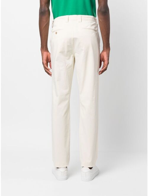 Woolrich cotton straight leg trousers