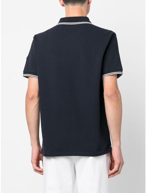 Woolrich logo-patch polo shirt