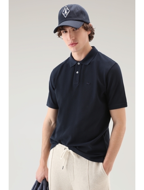 Woolrich logo-embroidered polo shirt