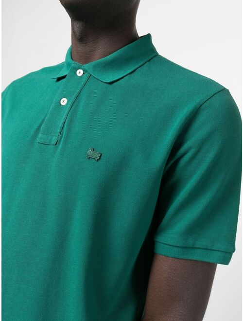 Woolrich logo-patch polo shirt