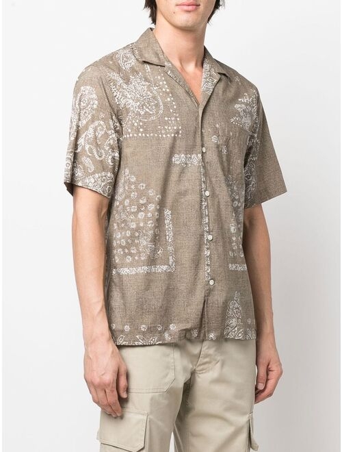 Woolrich paisley-print cotton shirt