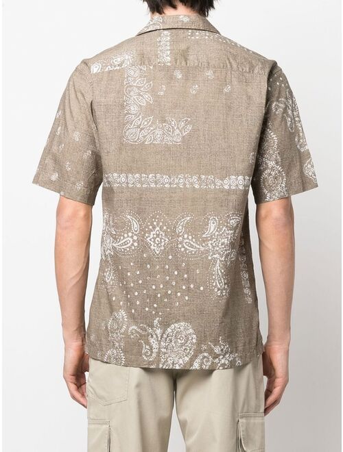 Woolrich paisley-print cotton shirt