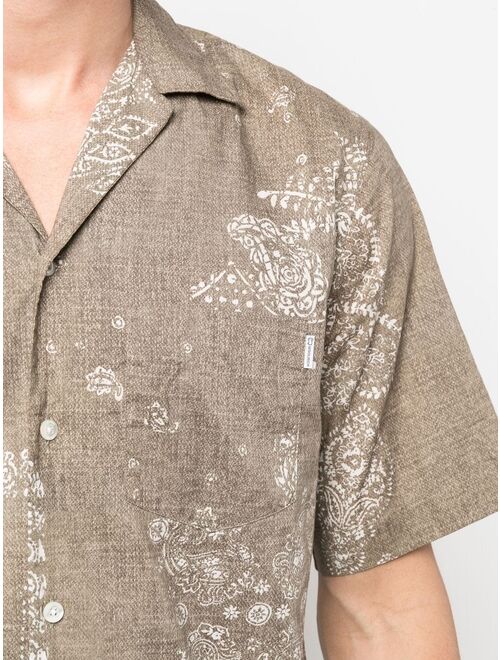 Woolrich paisley-print cotton shirt