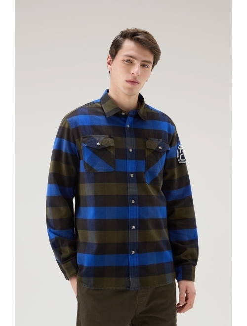 Woolrich tartan check-print shirt