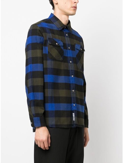 Woolrich tartan check-print shirt