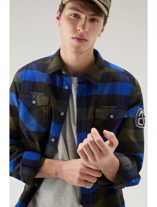 Woolrich tartan check-print shirt