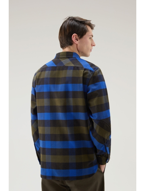 Woolrich tartan check-print shirt