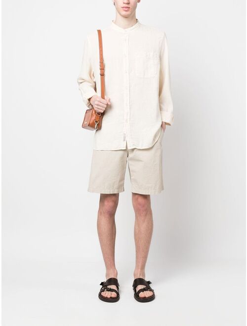 Woolrich long-sleeve linen shirt