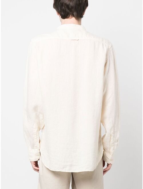 Woolrich long-sleeve linen shirt