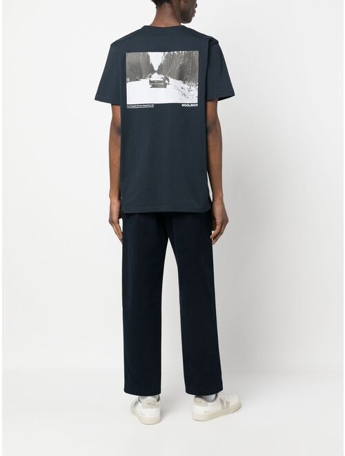 Woolrich graphic-print T-shirt