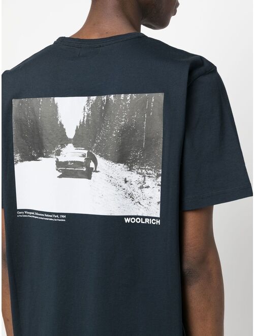 Woolrich graphic-print T-shirt