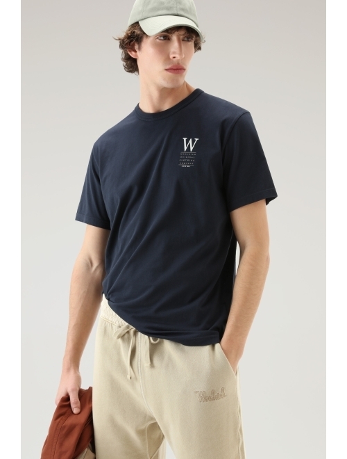 Woolrich logo-print cotton T-shirt