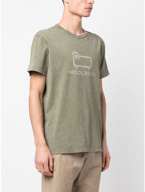 Woolrich logo-print cotton T-shirt