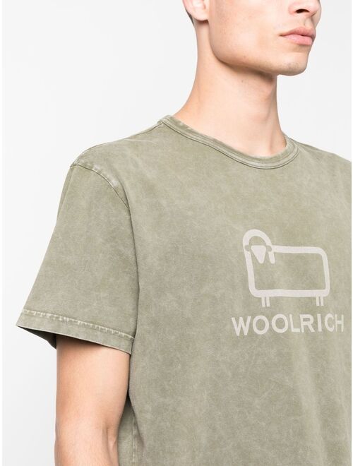 Woolrich logo-print cotton T-shirt