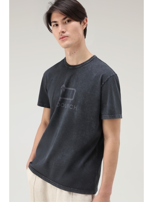 Woolrich logo-print cotton T-shirt