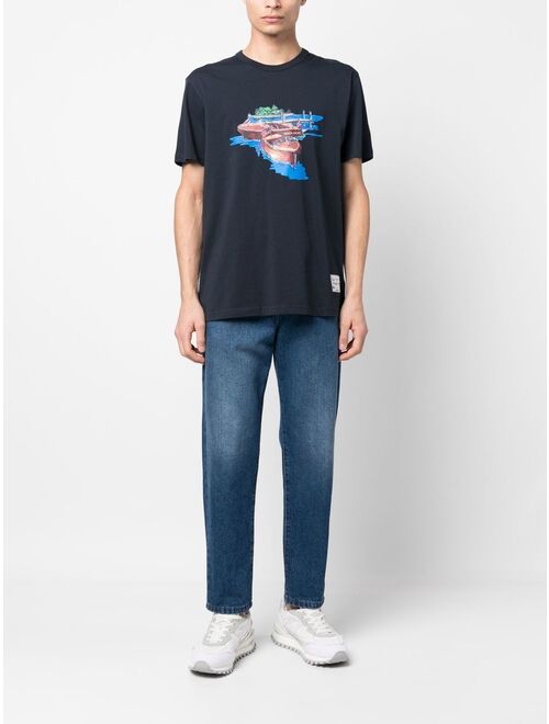 Woolrich graphic-print crew-neck T-shirt