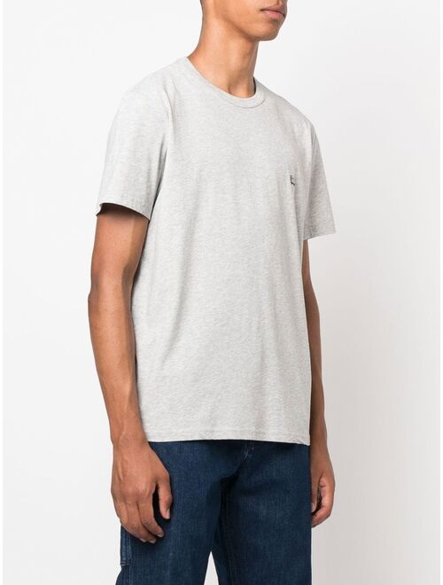 Woolrich sheep-embroidered short-sleeve T-shirt