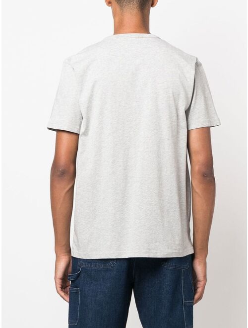 Woolrich sheep-embroidered short-sleeve T-shirt