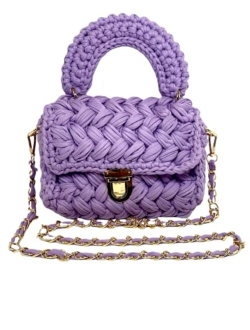 Boujee You Trendy Summer Woven Crossbody Bag for Women- Handmade to wear as Clutch, Top Handle, or Shoulder Strap for an Everyday Purse