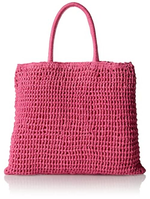 Buy The Drop Women's Alora Crochet Small Tote online | Topofstyle