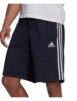 Men's 3-Stripes 10" Fleece Shorts