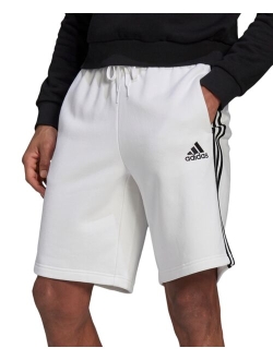 Men's 3-Stripes 10" Fleece Shorts