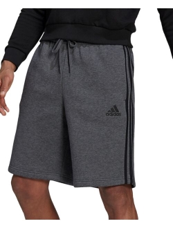 Men's 3-Stripes 10" Fleece Shorts