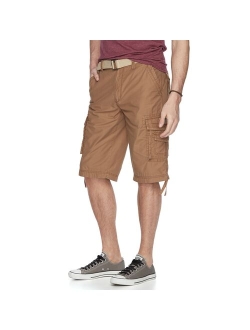 Men's Unionbay Cordova Messenger Belted Cargo Shorts